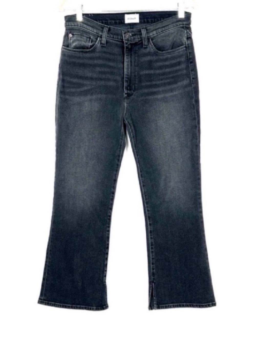 NWT Hudson high rise gray denim bootcut crop Blair Demetria jeans size 30 NEW